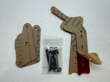 Godzill Pinball Original and  70TH Plastic Protector & Hardware Set for "RAMPAGE"