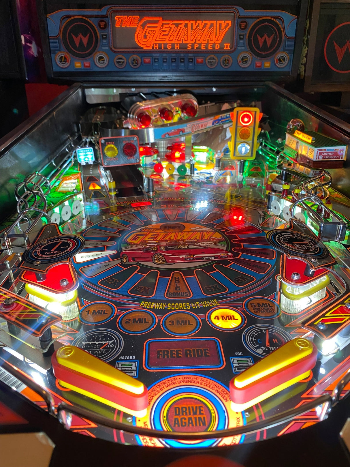 TEN YEAR ANNIVERSARY EDITION: The Getaway High Speed 2 Pinball Donut Heaven Mod