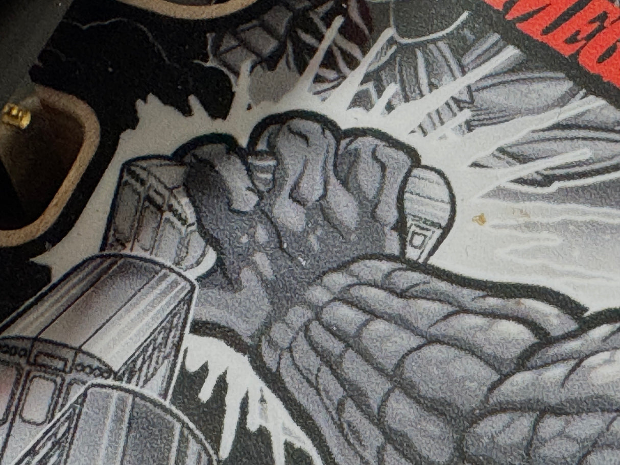 Gozilla 70th Subway Shooter Rod and Plate