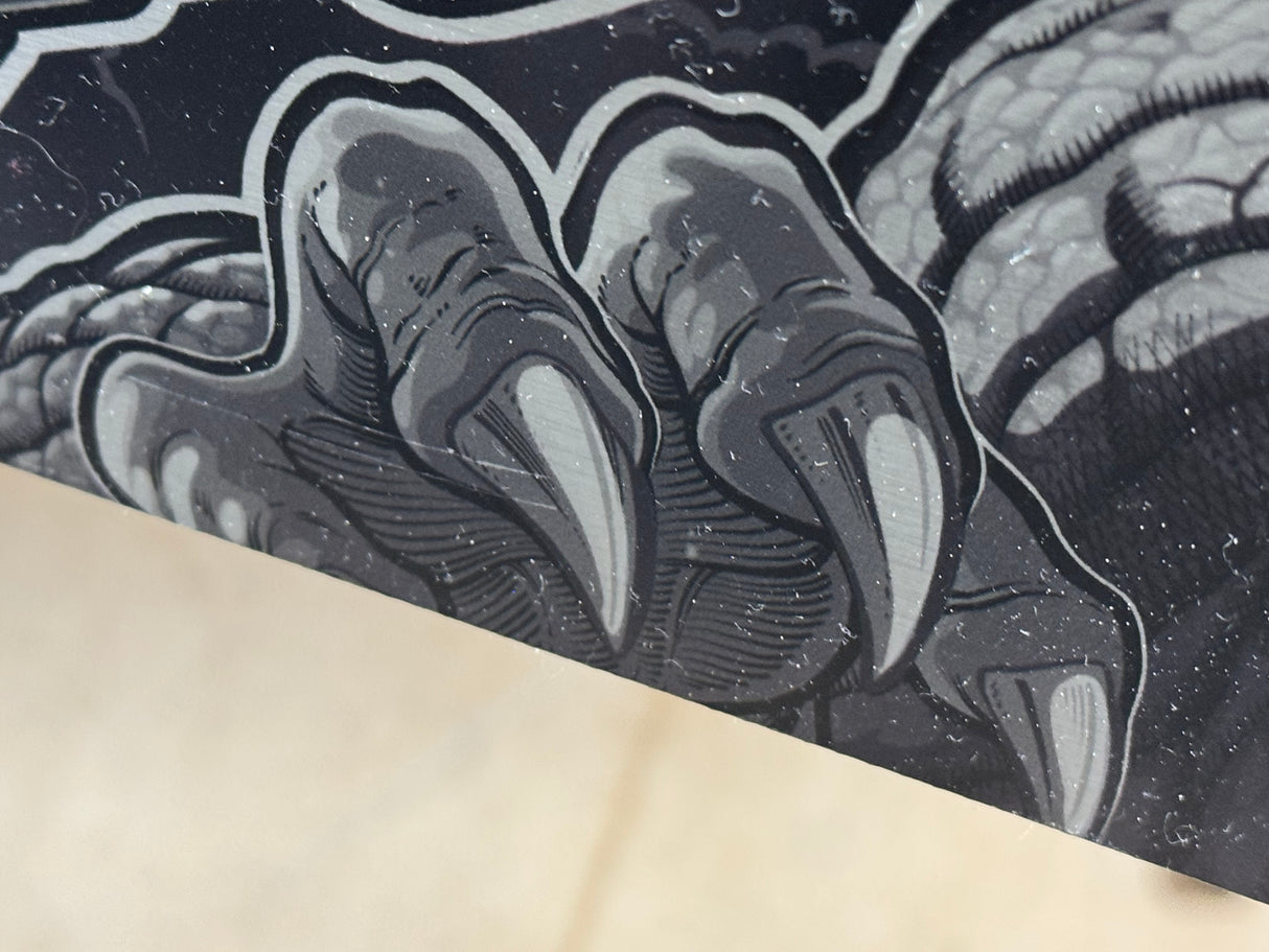 Gozilla 70th Subway Shooter Rod and Plate