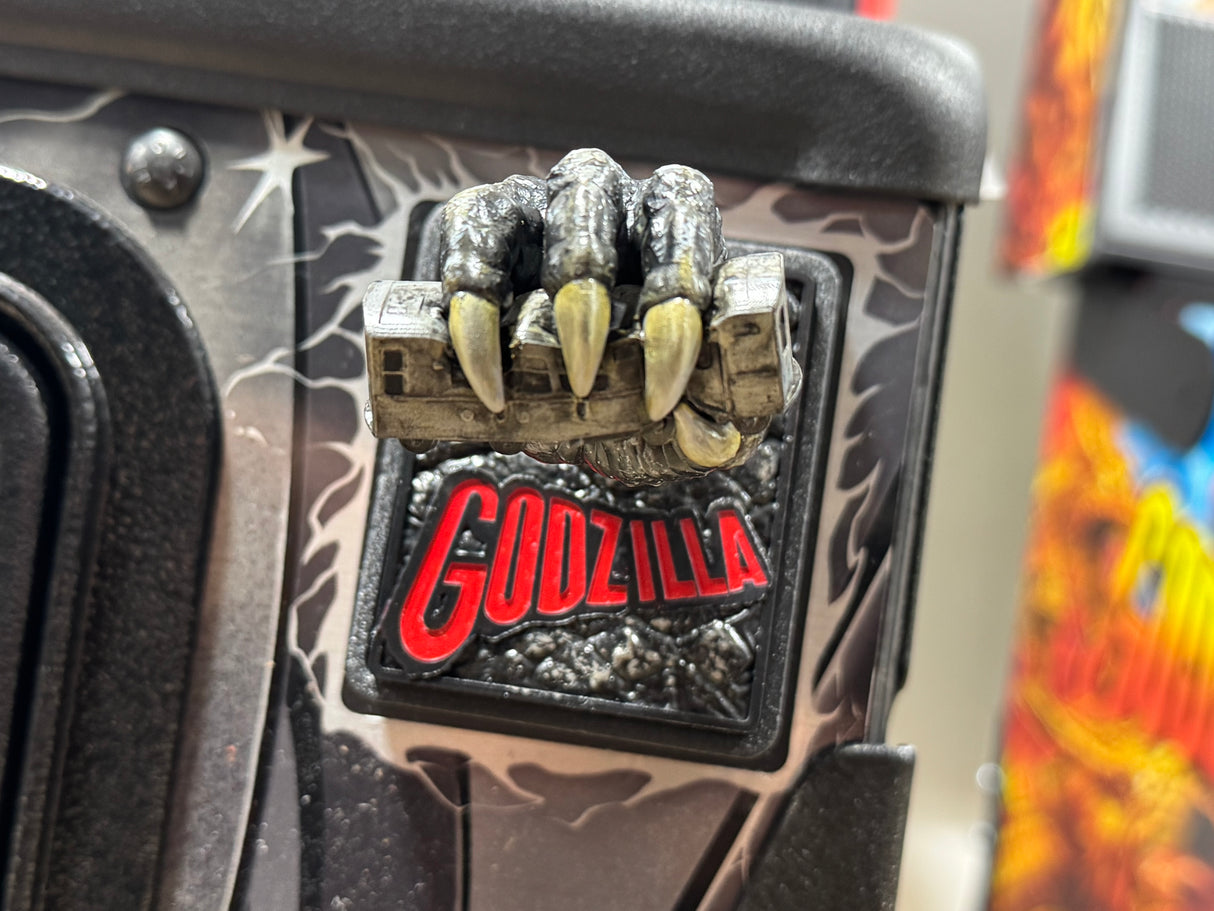 Gozilla 70th Subway Shooter Rod and Plate