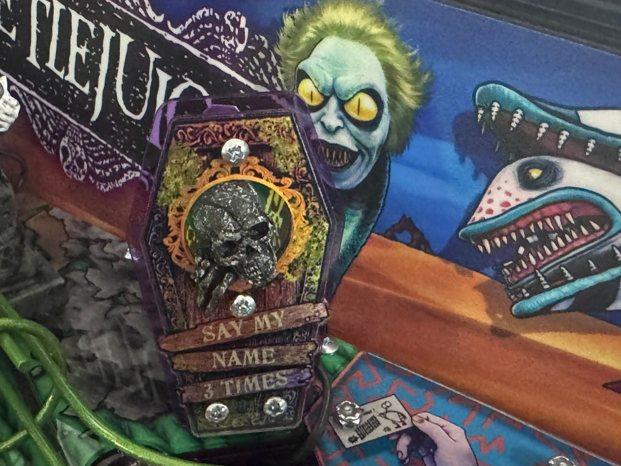 Skull Flasher Cover for Beetlejuice Pinball