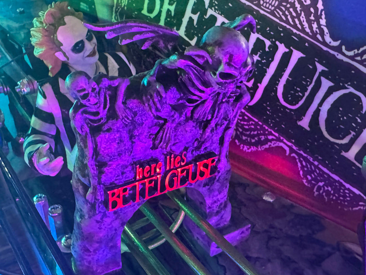 Beetlejuice Pinball Graveyard Tombstone
