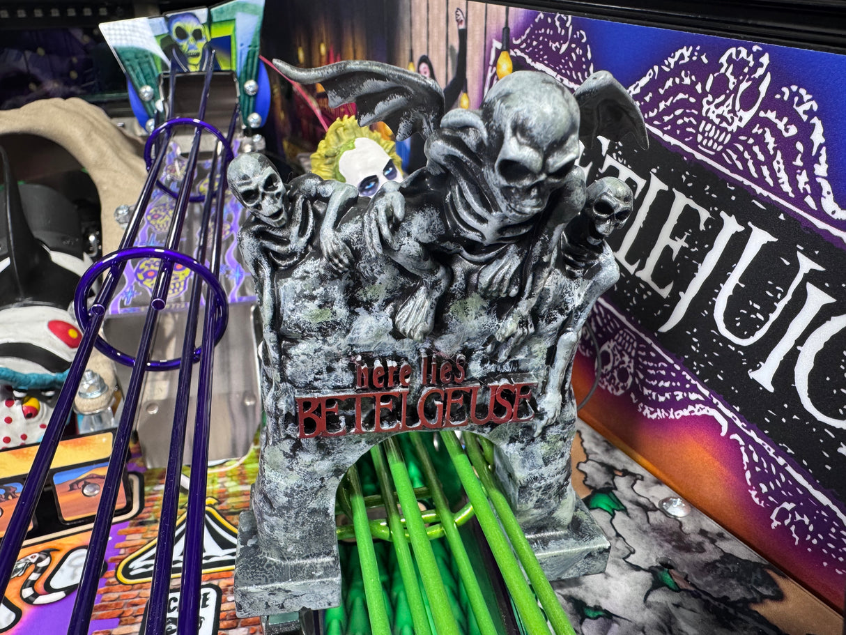 Beetlejuice Pinball Graveyard Tombstone