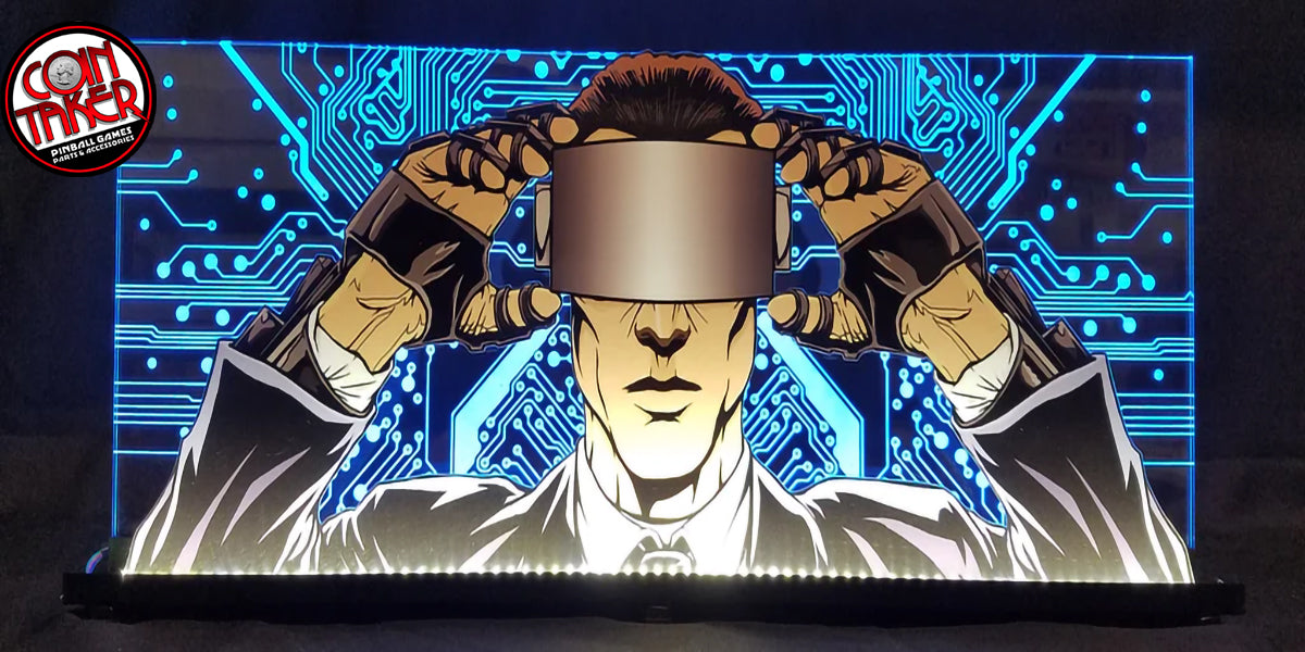 Johnny Mnemonic Pinball Topper