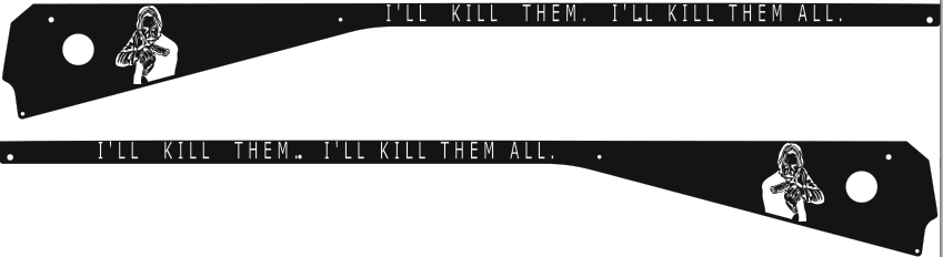 John Wick Pinball Gun Side Rail Armor – Mezel Mods