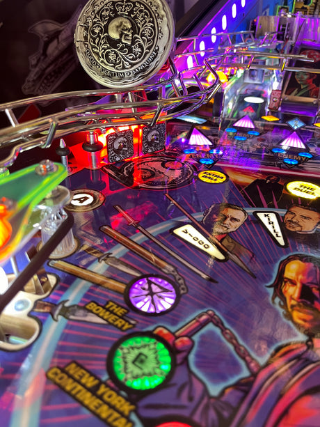 John Wick Pinball Blood Oath Target Illumination