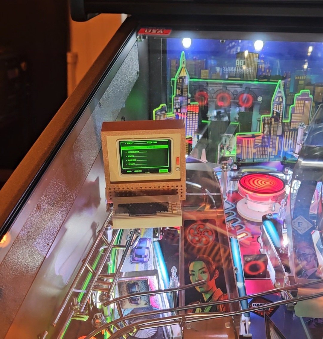 Pinball Mini Display Mod John Wick Pinball Video Contracts Display – Mezel Mods