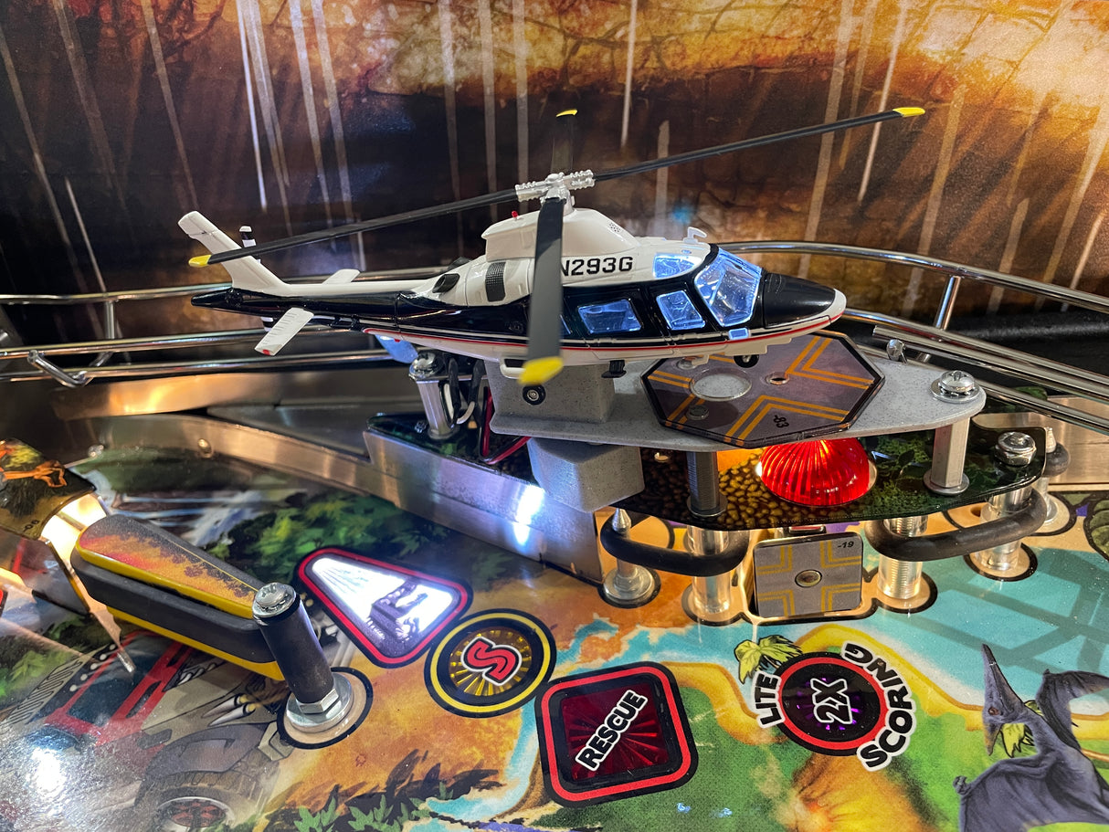 Jurassic Park Pinball Agusta A109 - PREM/LE