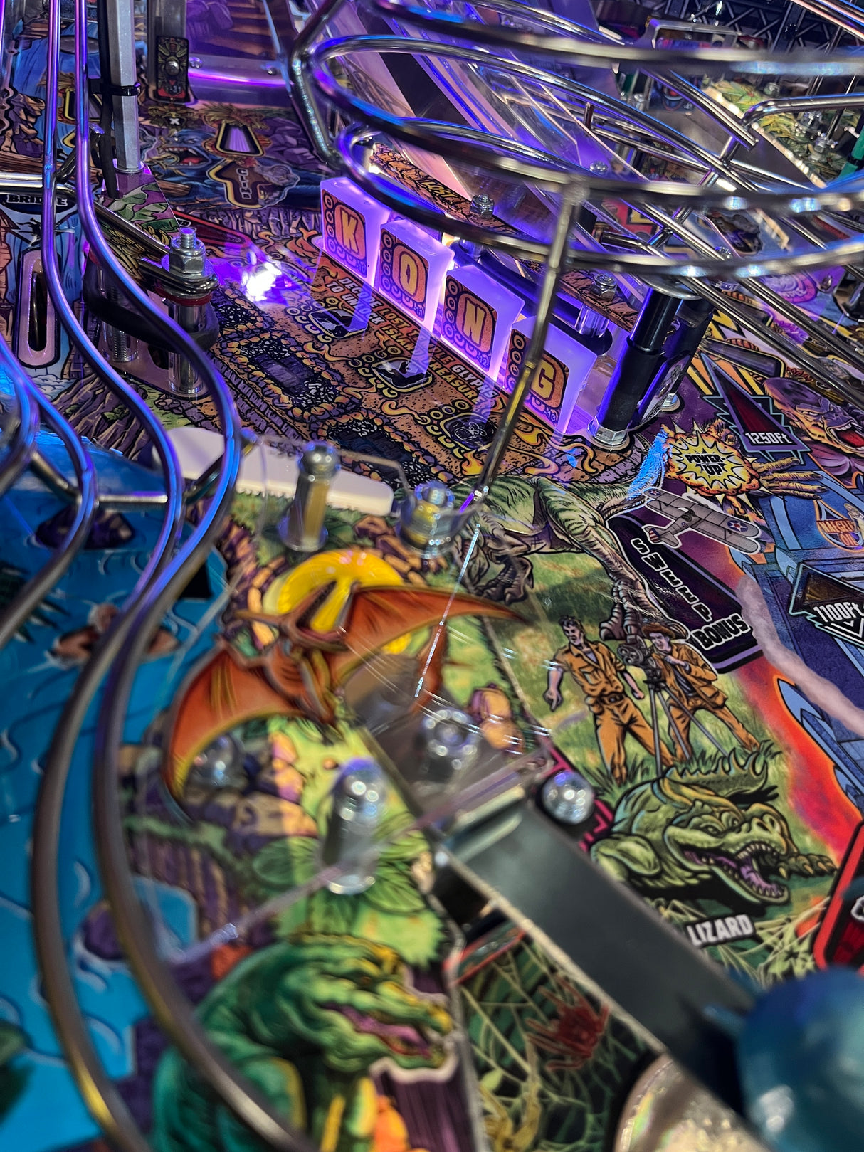 King Kong Pinball Drop Target Illumination Kit