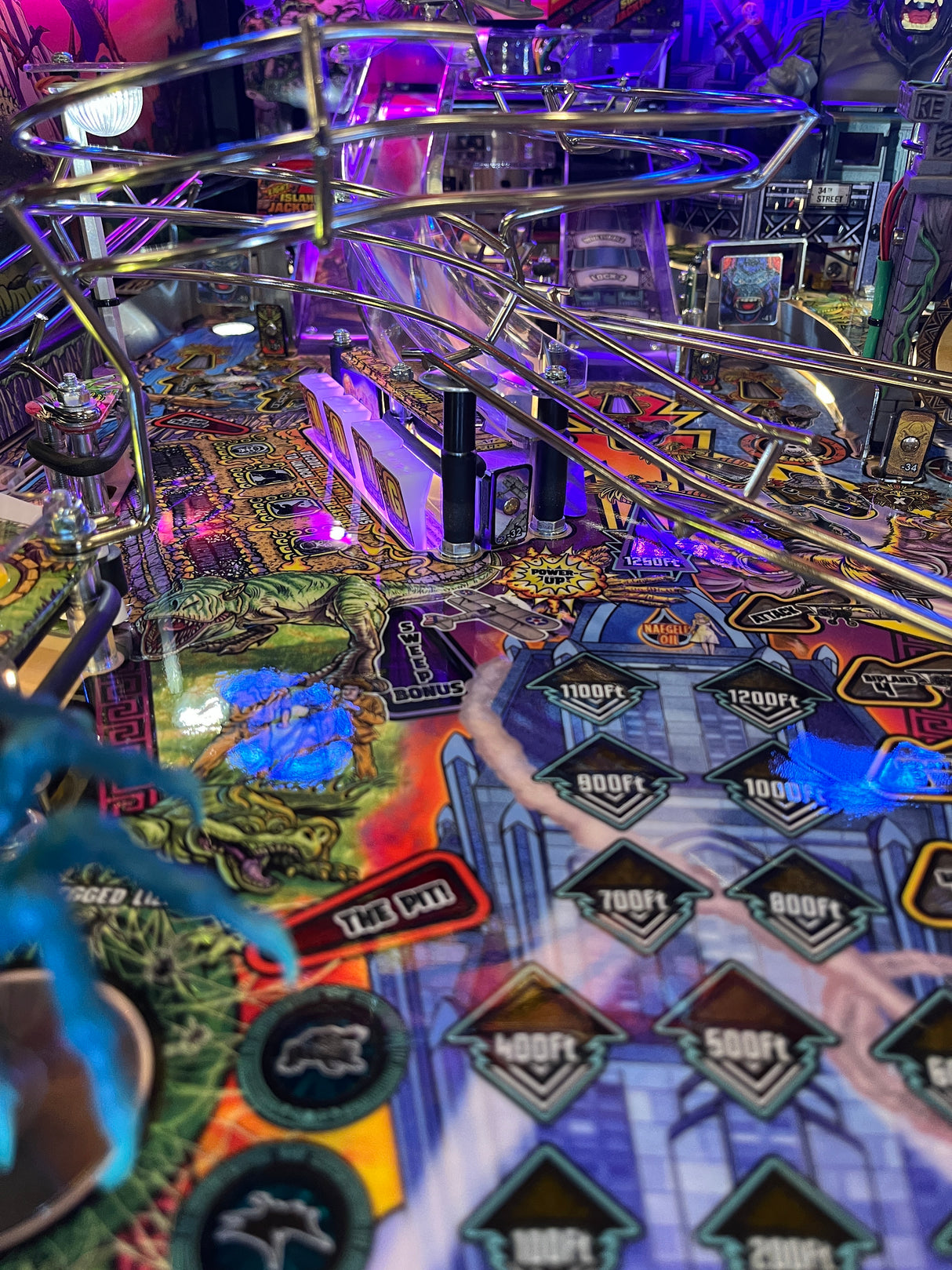 King Kong Pinball Drop Target Illumination Kit