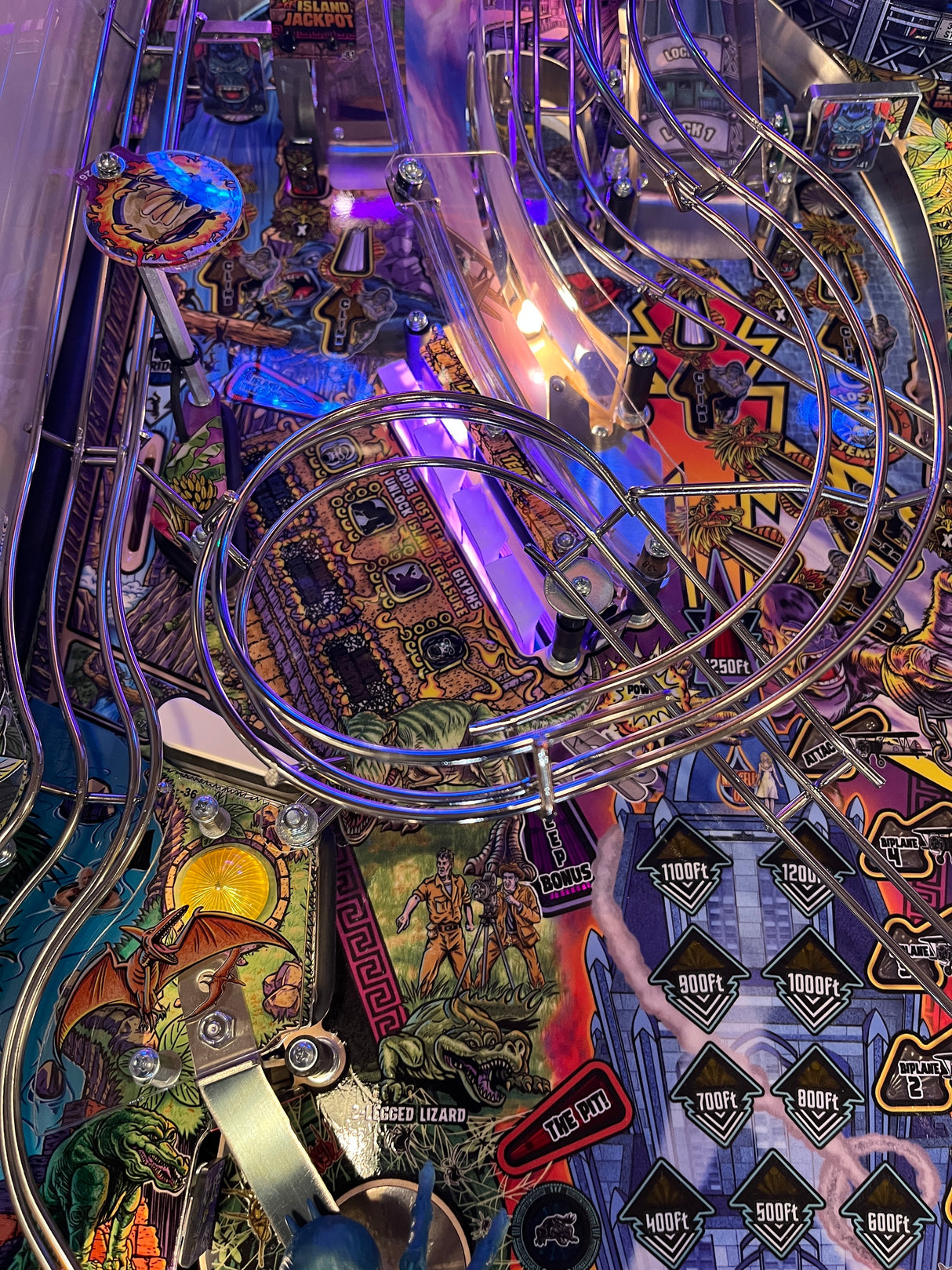 King Kong Pinball Drop Target Illumination Kit