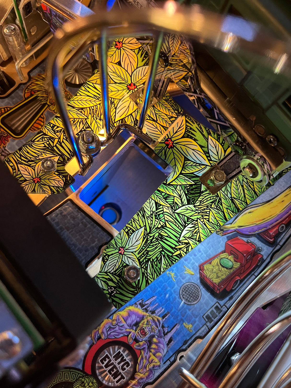 King Kong Pinball Island Scene Scoop Illumination