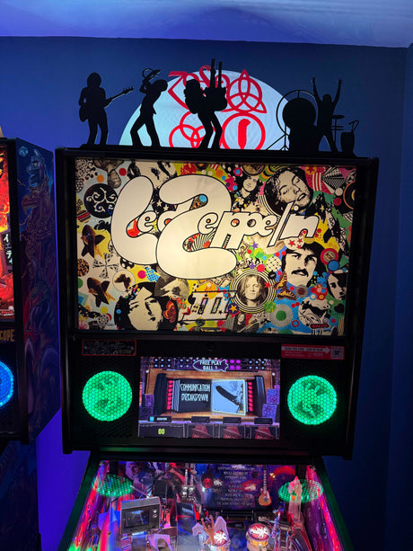 Led Zeppelin Pinball Silhouette Topper