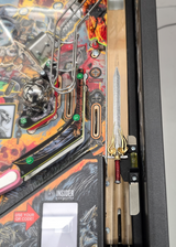 Metallica Remastered Pinball Shooter Lane Sword