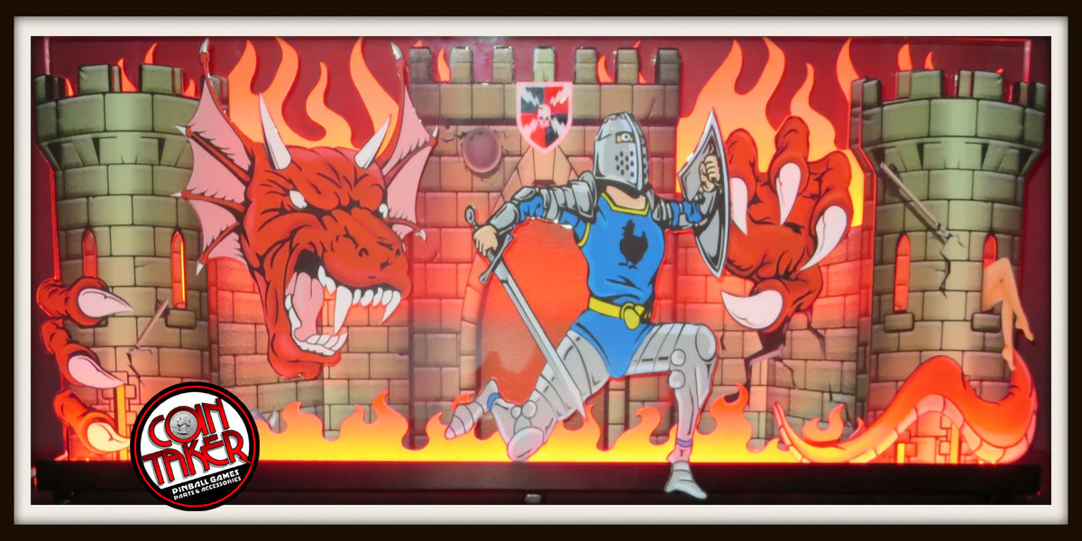 Medieval Madness Pinball Topper