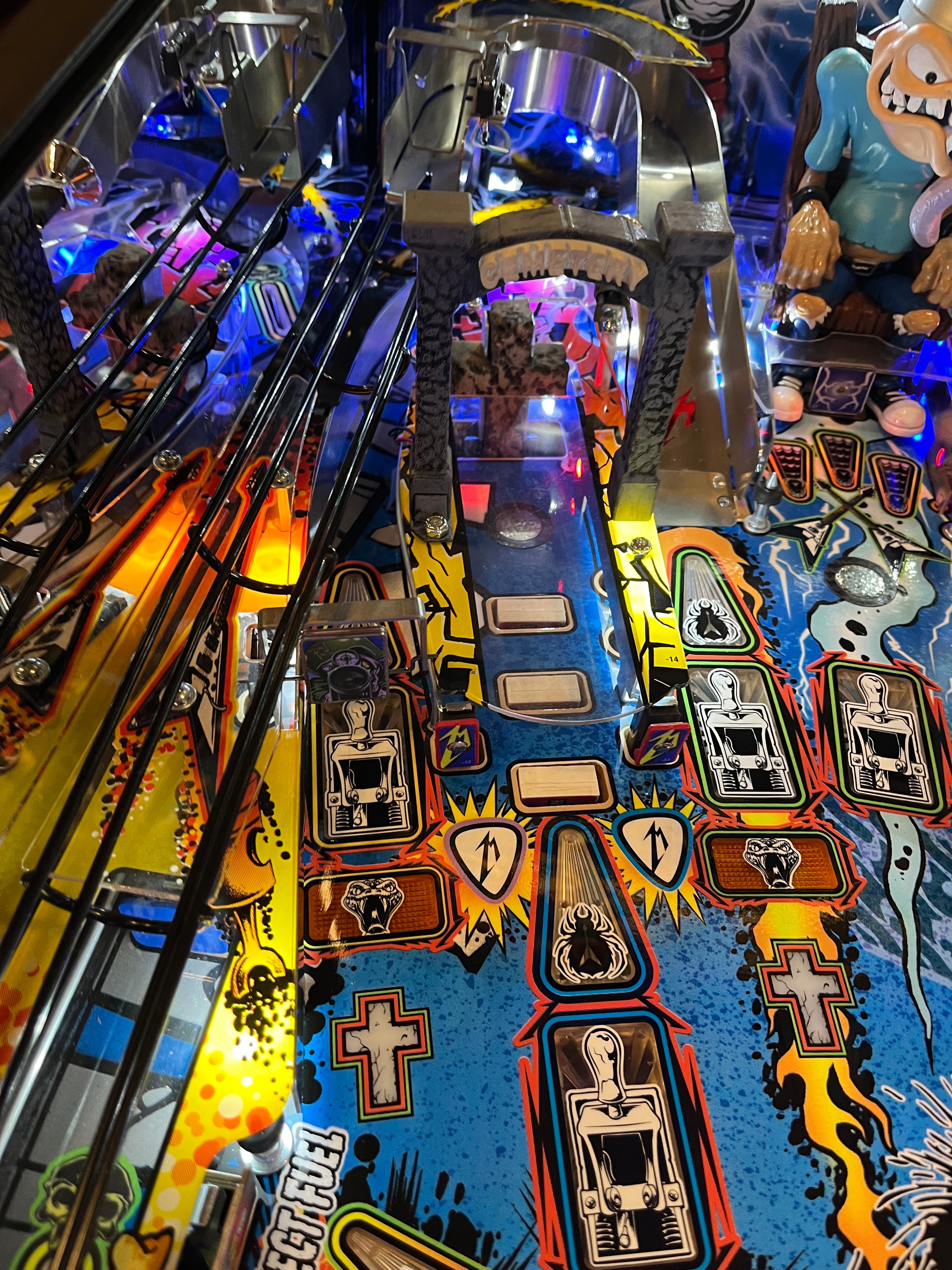 Metallica Pinball Flashing Cemetery Arch – Mezel Mods