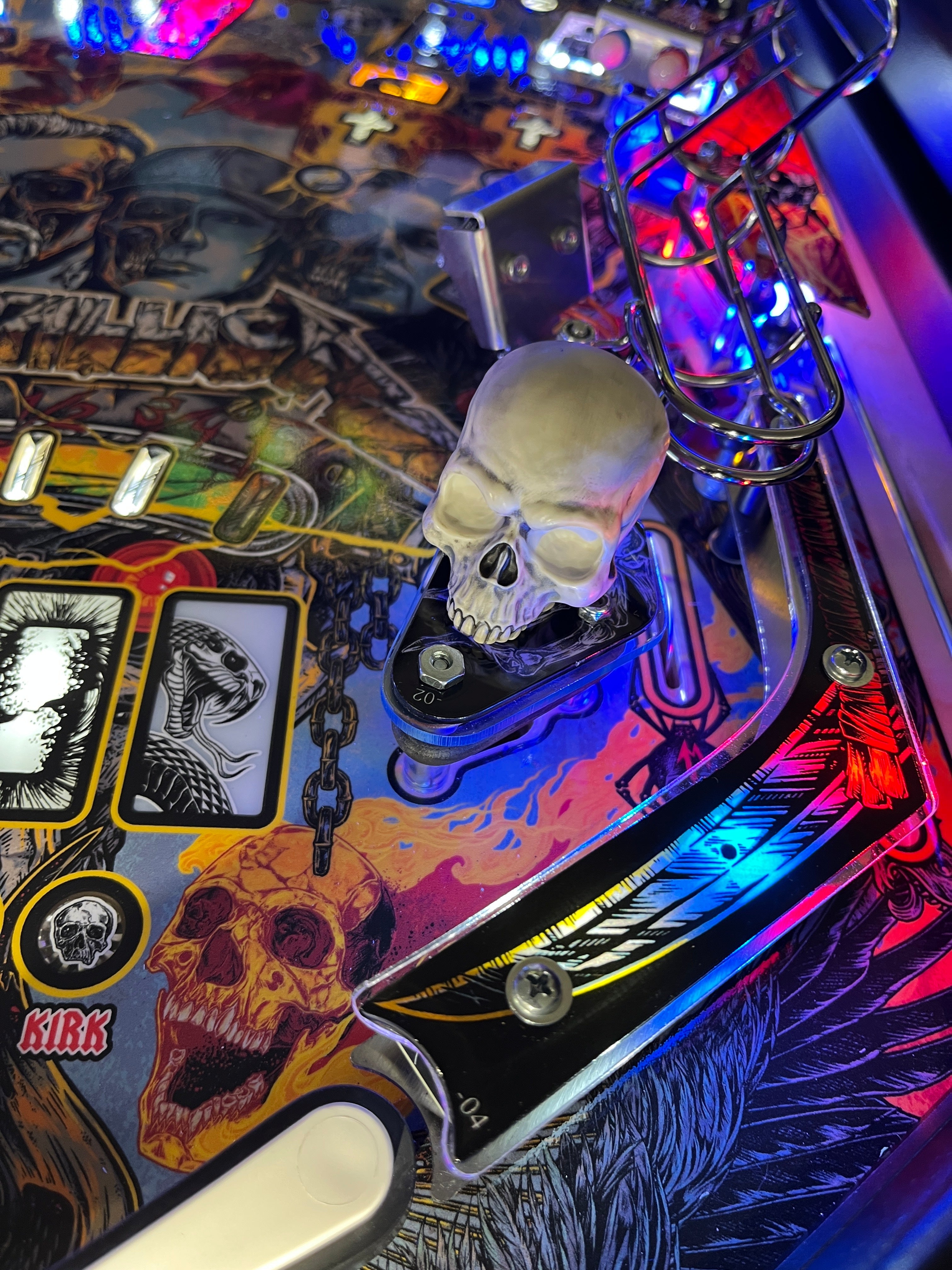 Metallica Remastered Pinball Plastic Protectors – Mezel Mods
