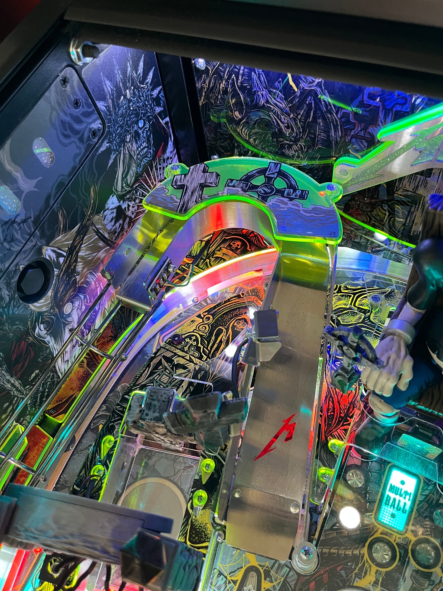 Metallica Remastered Pinball Ramp Plastic Protectors – Mezel Mods