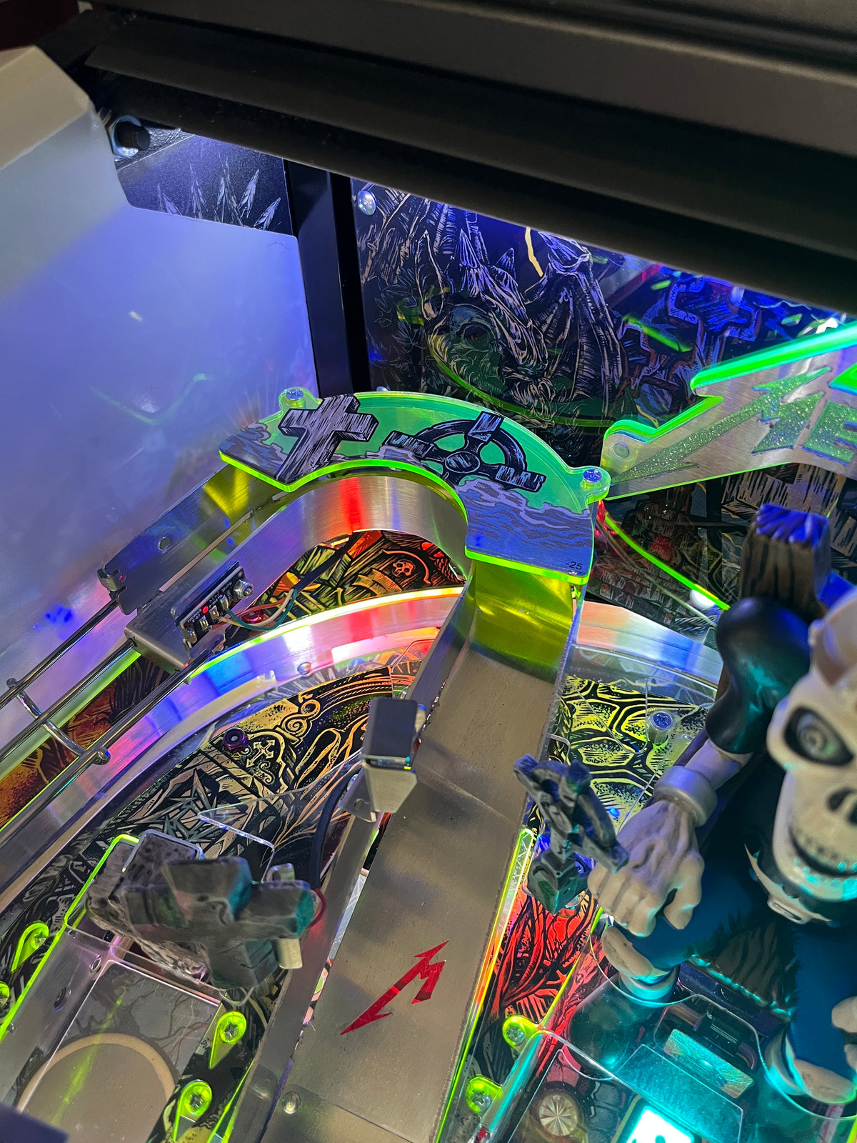 Metallica Remastered Pinball Ramp Plastic Protectors – Mezel Mods