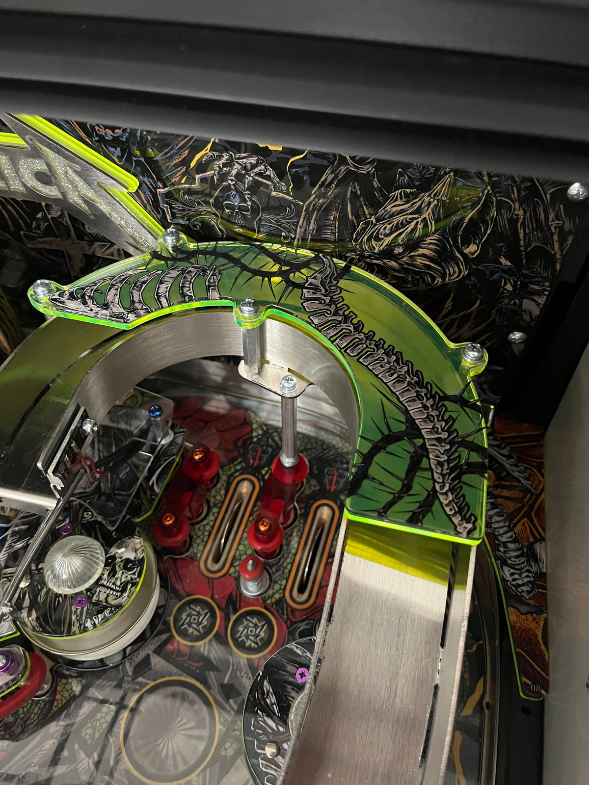 Metallica Remastered Pinball Ramp Plastic Protectors – Mezel Mods