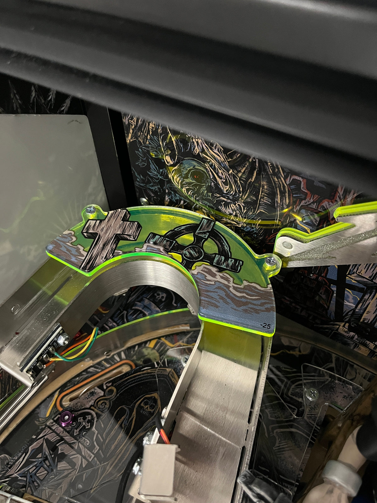 Metallica Remastered Pinball Ramp Plastic Protectors – Mezel Mods