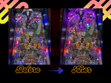 Metallica Remastered Pinball Backboard Lighting