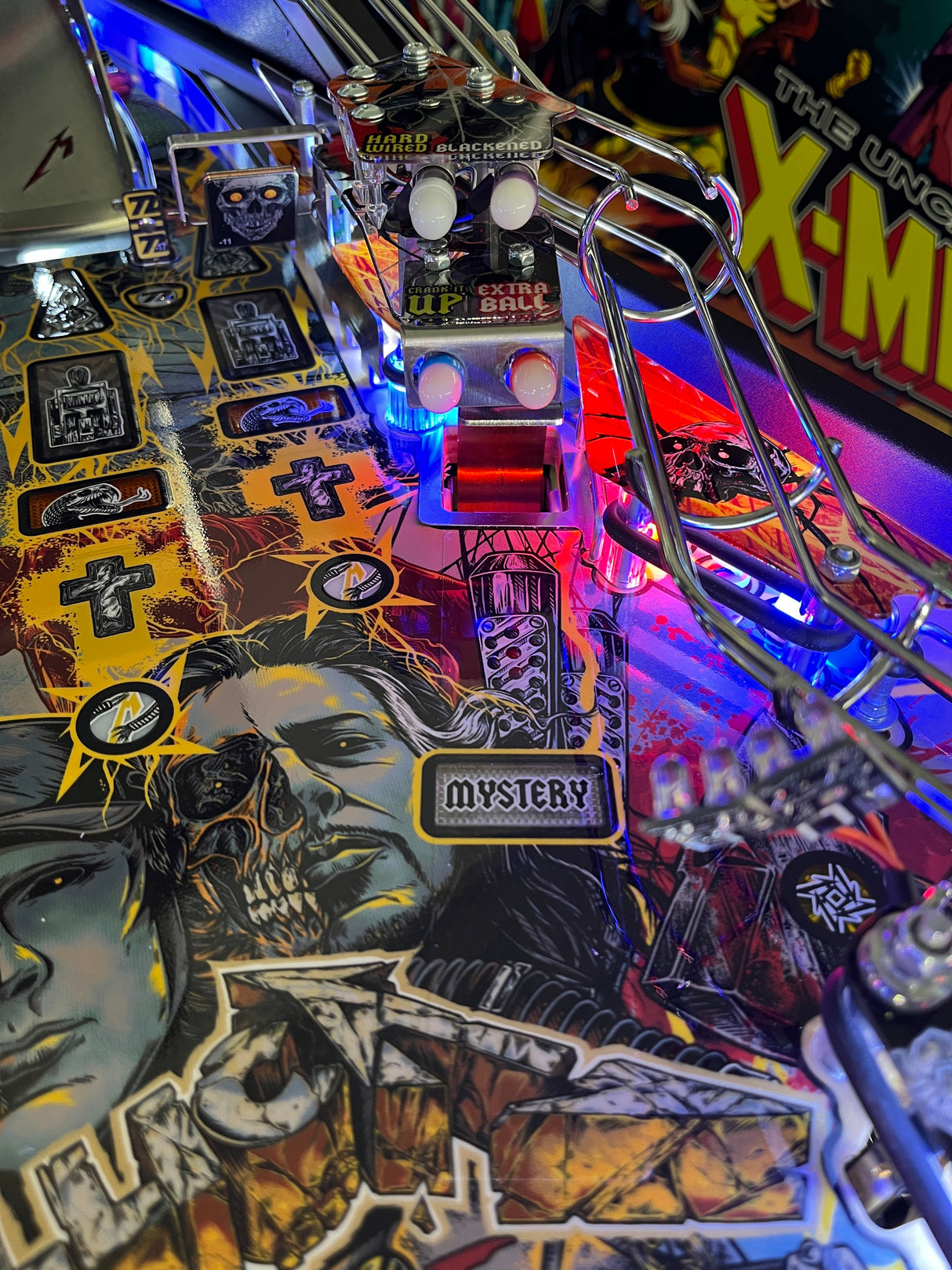 Metallica Remastered Pinball Mystery Hole Illumination