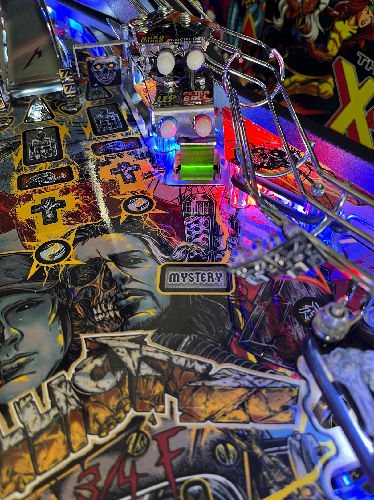 Metallica Remastered Pinball Mystery Hole Illumination