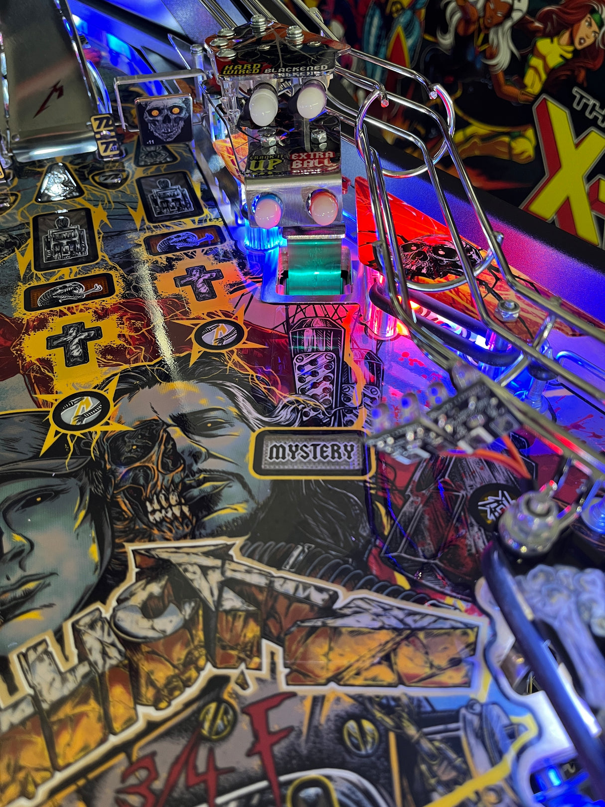 Metallica Remastered Pinball Mystery Hole Illumination