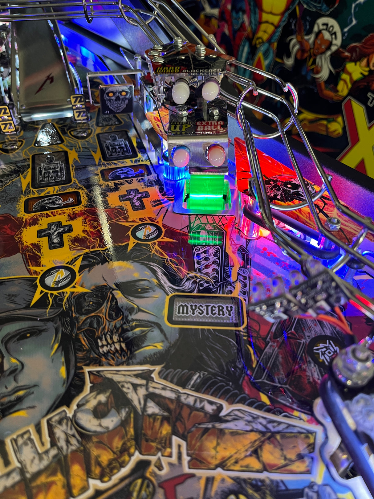 Metallica Remastered Pinball Mystery Hole Illumination