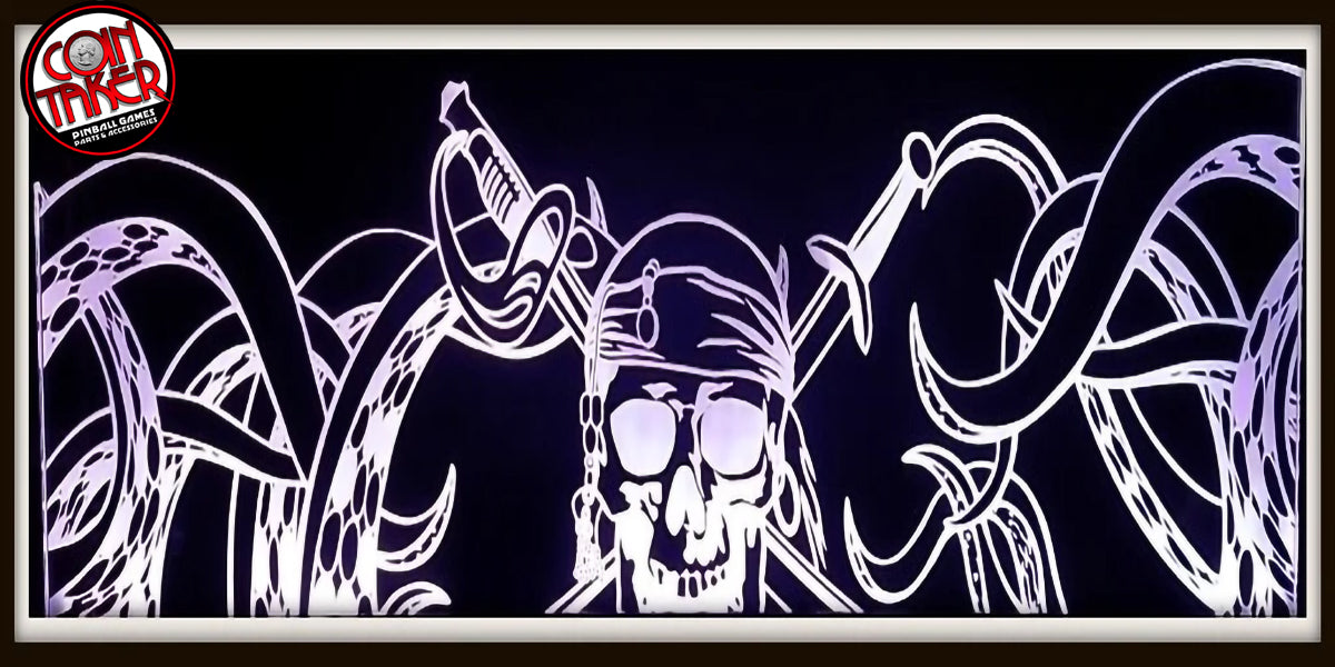 Pirates of the Caribbean Pinball Topper