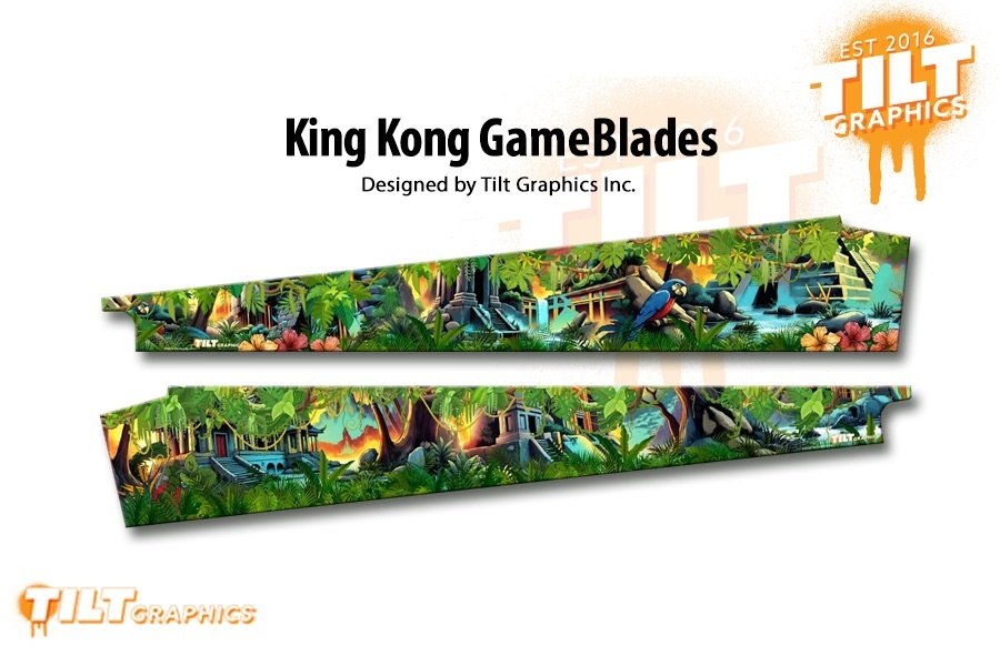 【非売品】Art of play King pin King Kong Pinball GameBlades™ – Mezel Mods