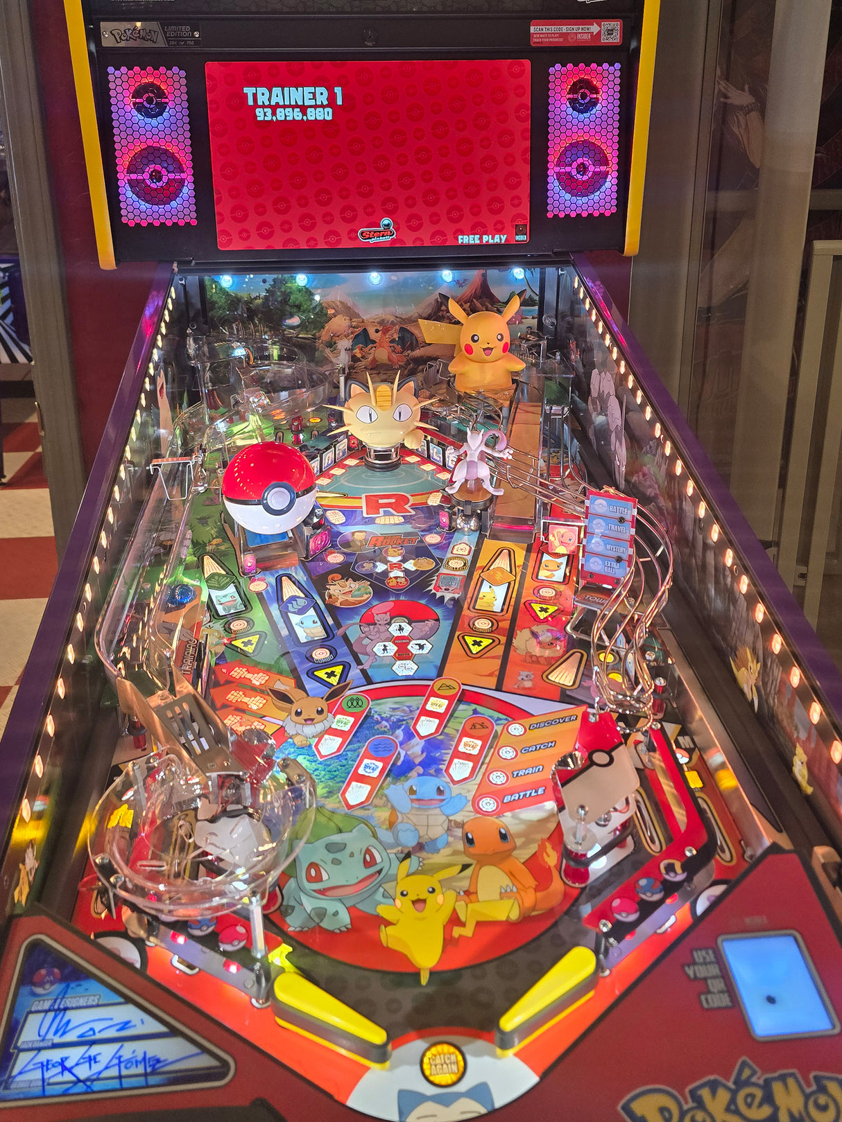 Pokemon Pinball Figure Mount