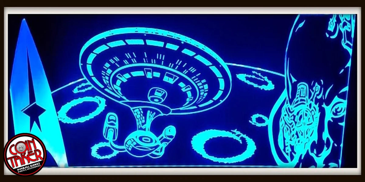 Star Trek the Next Generation Pinball Topper