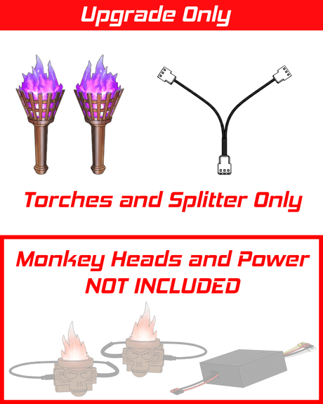 King Kong Pinball Gong Torch Mod