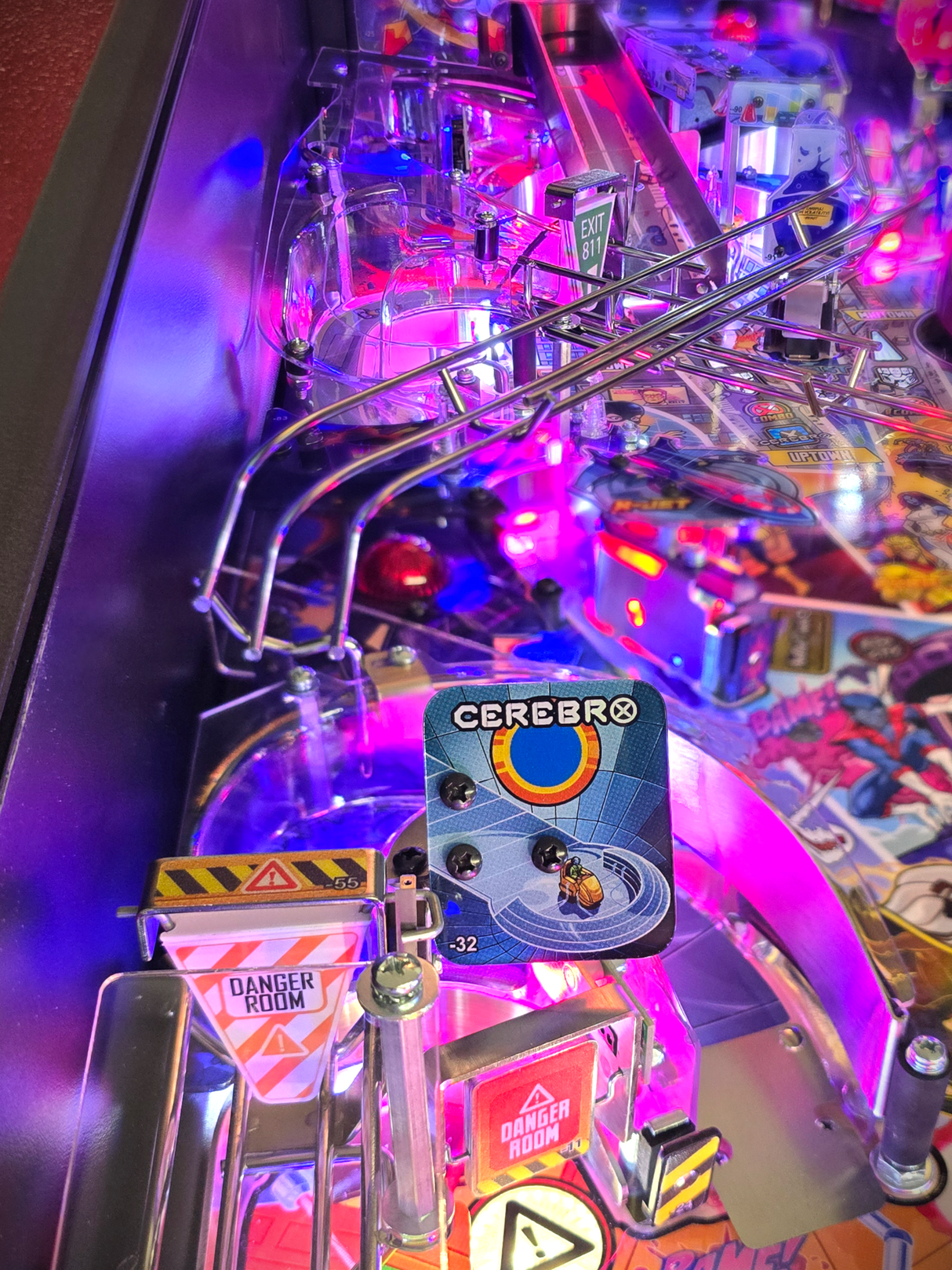 Uncanny X-Men Pinball Gate Cover Set