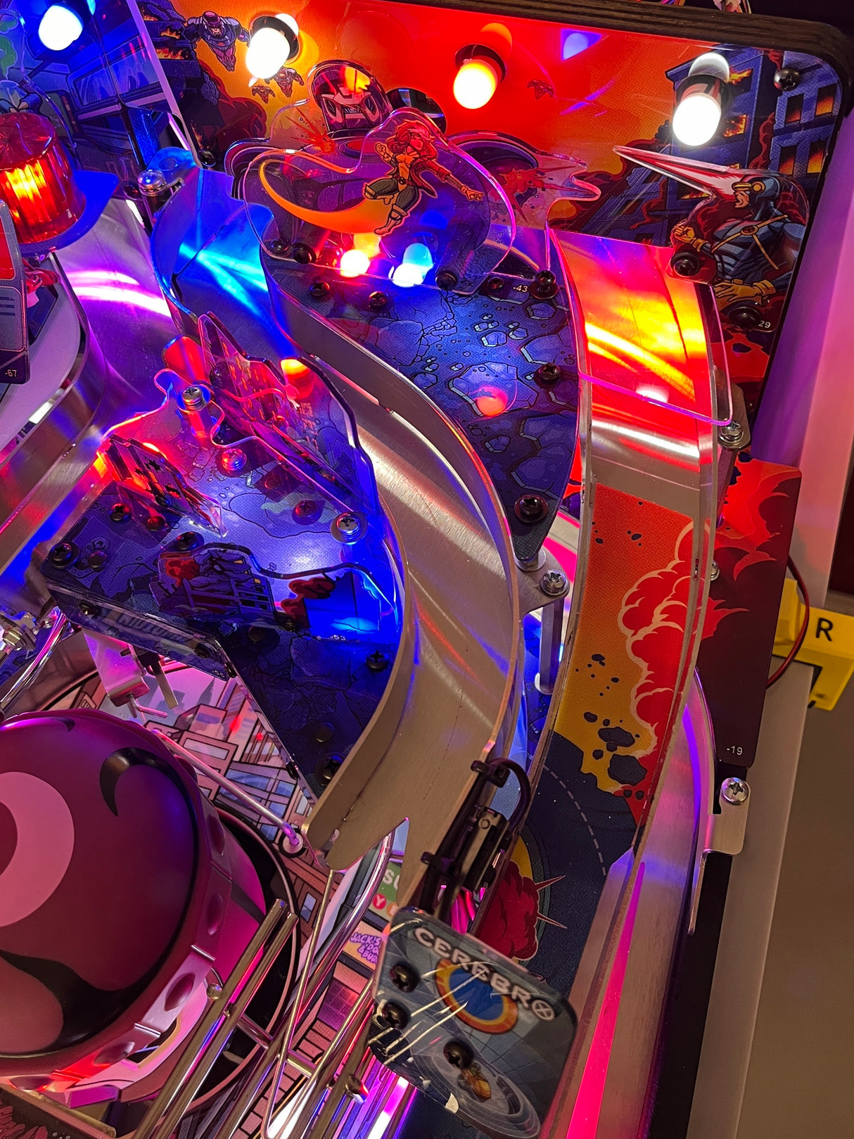 Uncanny X-Men Pinball Ramp Illumination Kit