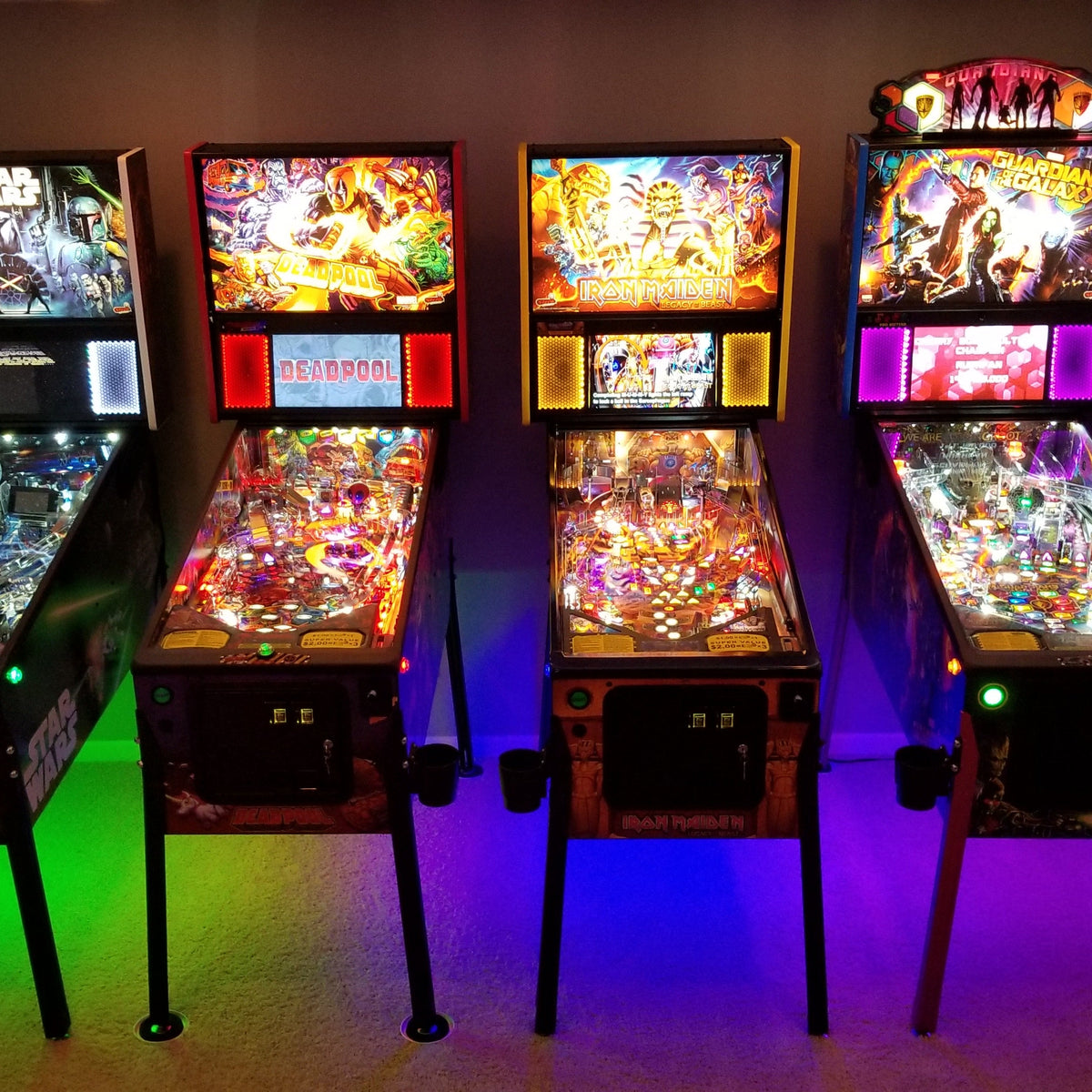 Pinball Light Design LumiPin Classic Pinball Cabinet Lighting Kit- Stern Spike 2 – Mezel Mods