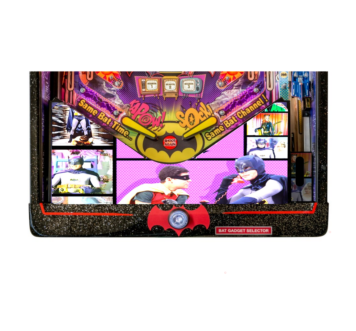 Batman 66 Pinball Lighted Apron