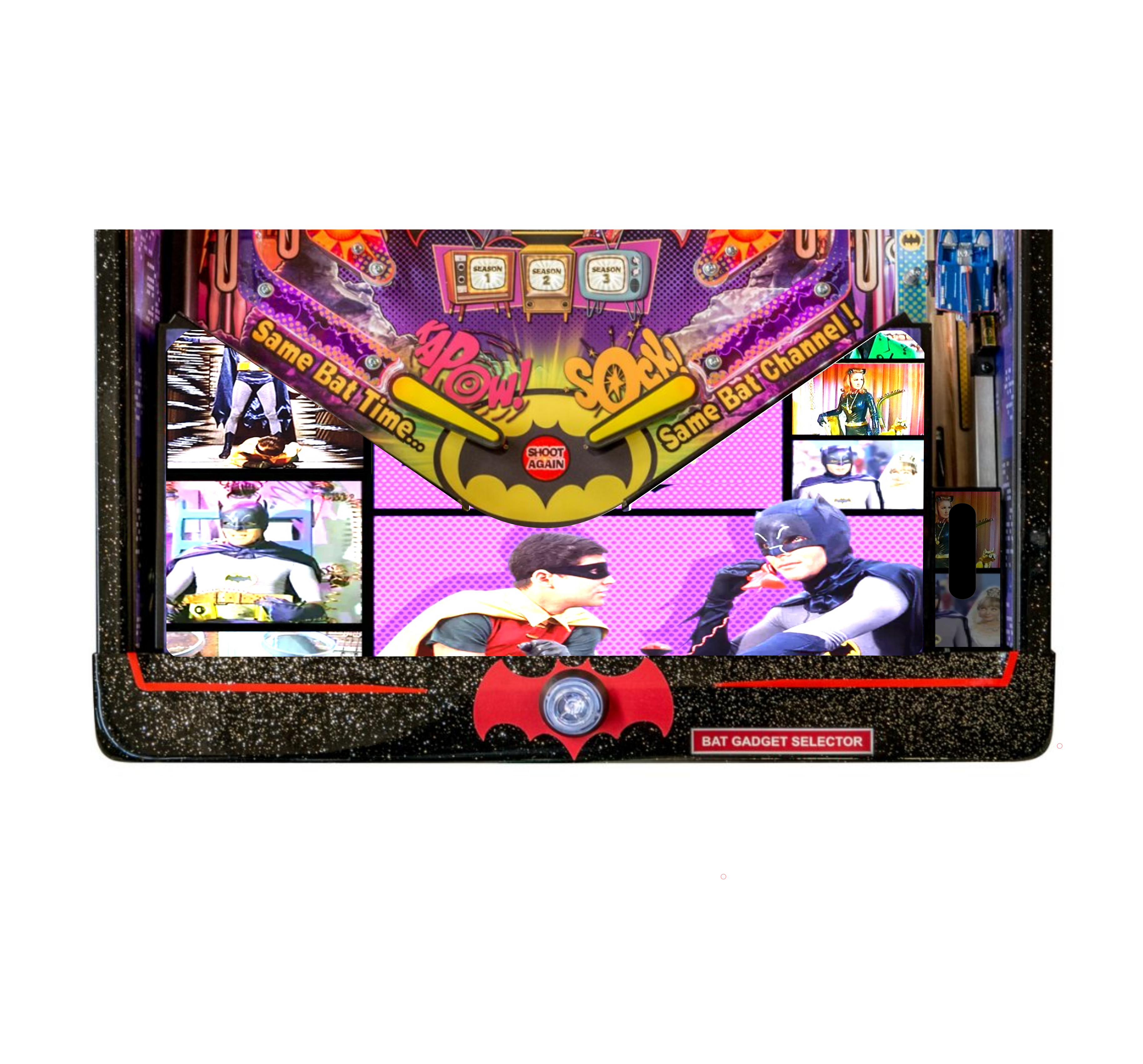 Batman 66 Pinball Lighted Apron – Mezel Mods