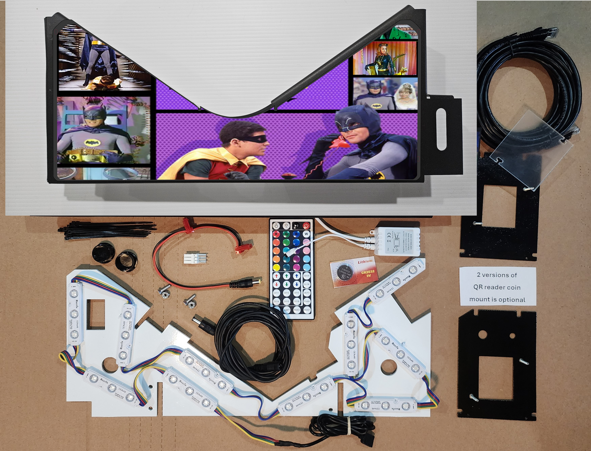 Batman 66 Pinball Lighted Apron