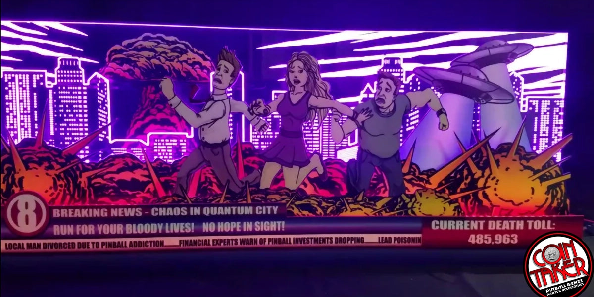 Dialed In Pinball Acrylic Topper