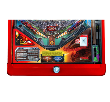 Dungeons and Dragons Pinball Dragons Apron