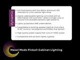 Dynamic Pinball Cabinet Lighting Kit