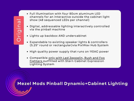 Dynamic Plus Pinball Cabinet Lighting Kit