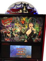 Elvira House of Horrors Pinball Silhouette Topper