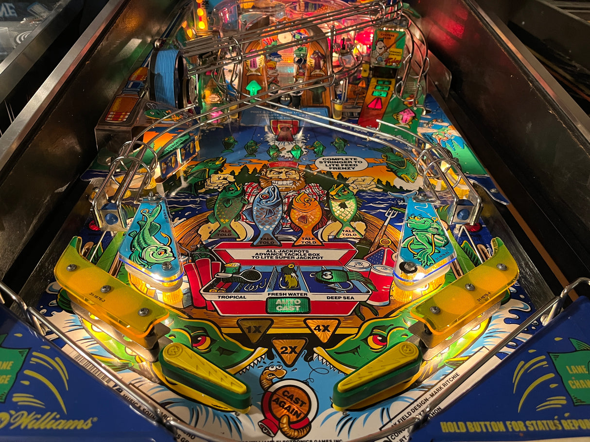 Fish Tales Pinball Plastic Protectors