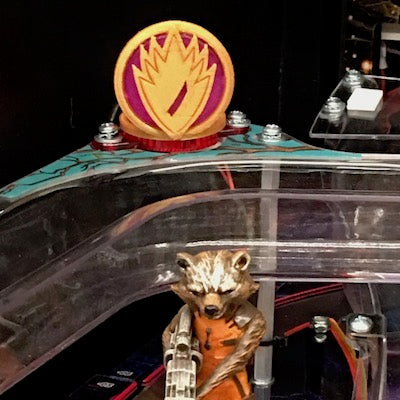 FACTORY SECOND Guardians of the Galaxy Pinball Ravager Dome Covers