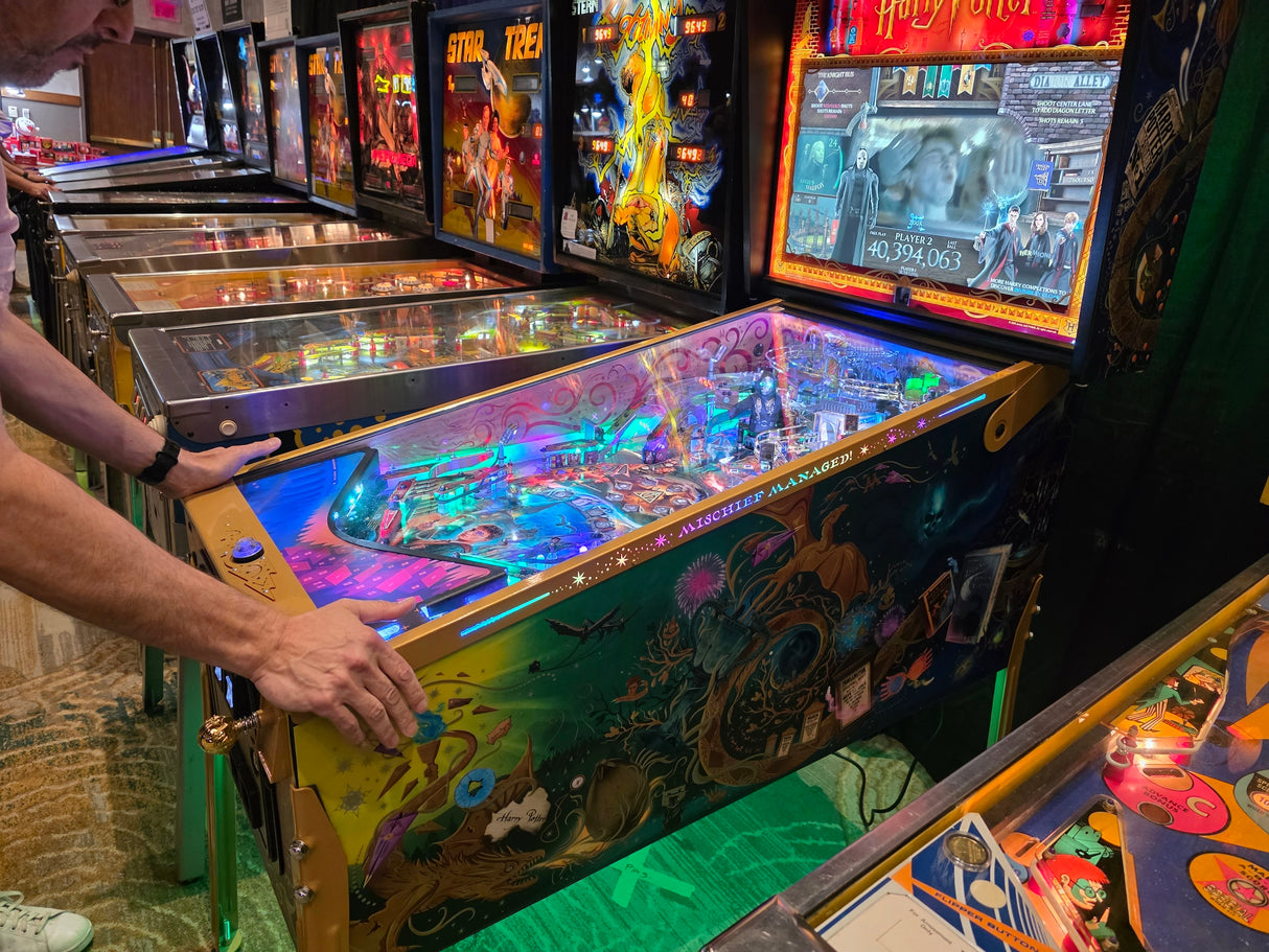 Elton John PInball Lighted Rails- Collectors Edition